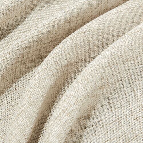 2 Panels Rustic Semi Sheer Linen Textured Window Drapes Living Room Boho Decor - Picture 19 of 41