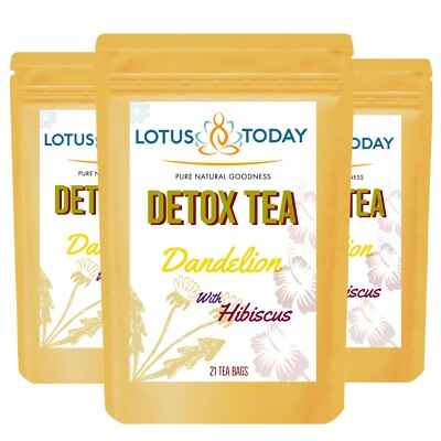 Kräuter-Detox-Tee (3er-Pack) Darmreinigung Diät Schlanker Tee Löwenzahn Kräuter Tee