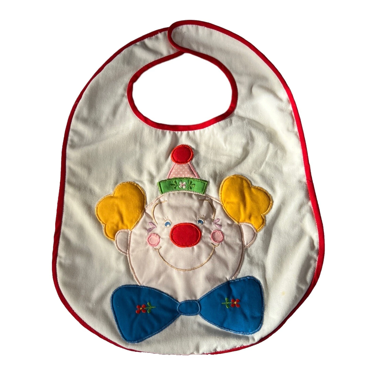 Cotton Payasos y circo Baby Bibs y eructo Paños