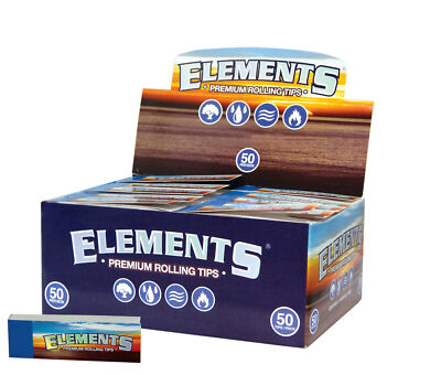 3 Boxen (150x) Elements Filter Tips slim unperforiert 7500 Tips unperforated