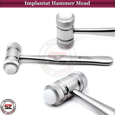 Zahnimplantat Mallet Knochenhammer Chirurgisches Knochen Mallet Hammer Mead Bone