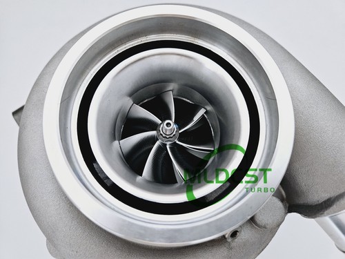 Turbo GTX3071R Ultra High Flow Dual Ceramic Ball Bearing AR .60 T3 .63AR Housing - Picture 4 of 14