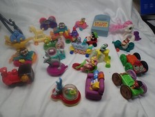 Lot of 22 Happy Meal and other toys from mostly 1980's 80's and 90's Warner Bros