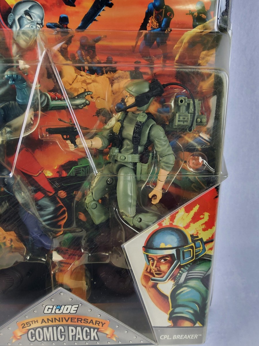 GI Joe Comic 2-Pack Destro CPL Breaker 25th Anniversary Hasbro