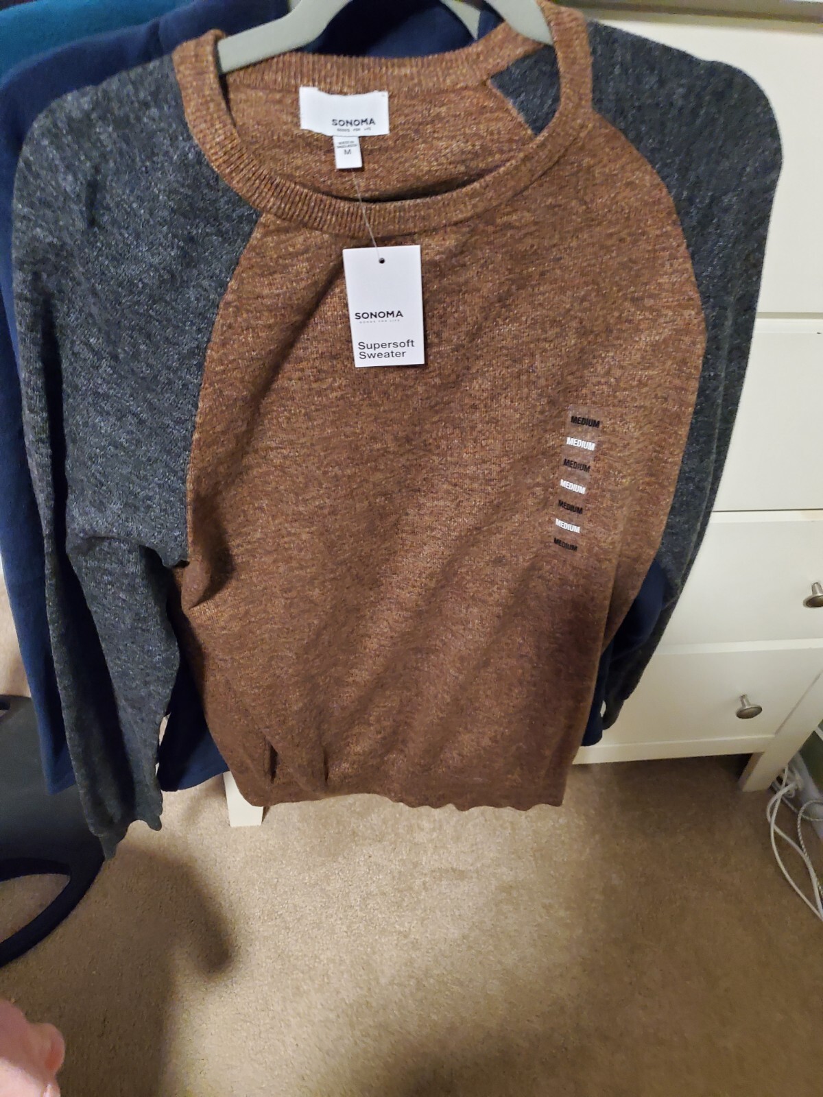 MENS SONOMA LIGHTWEIGHT SWEATER SIZE 