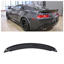 Gloss Black Rear Wing Spoiler Fits For 2014-2015 Chevrolet Camaro ZL1 Wickerbill