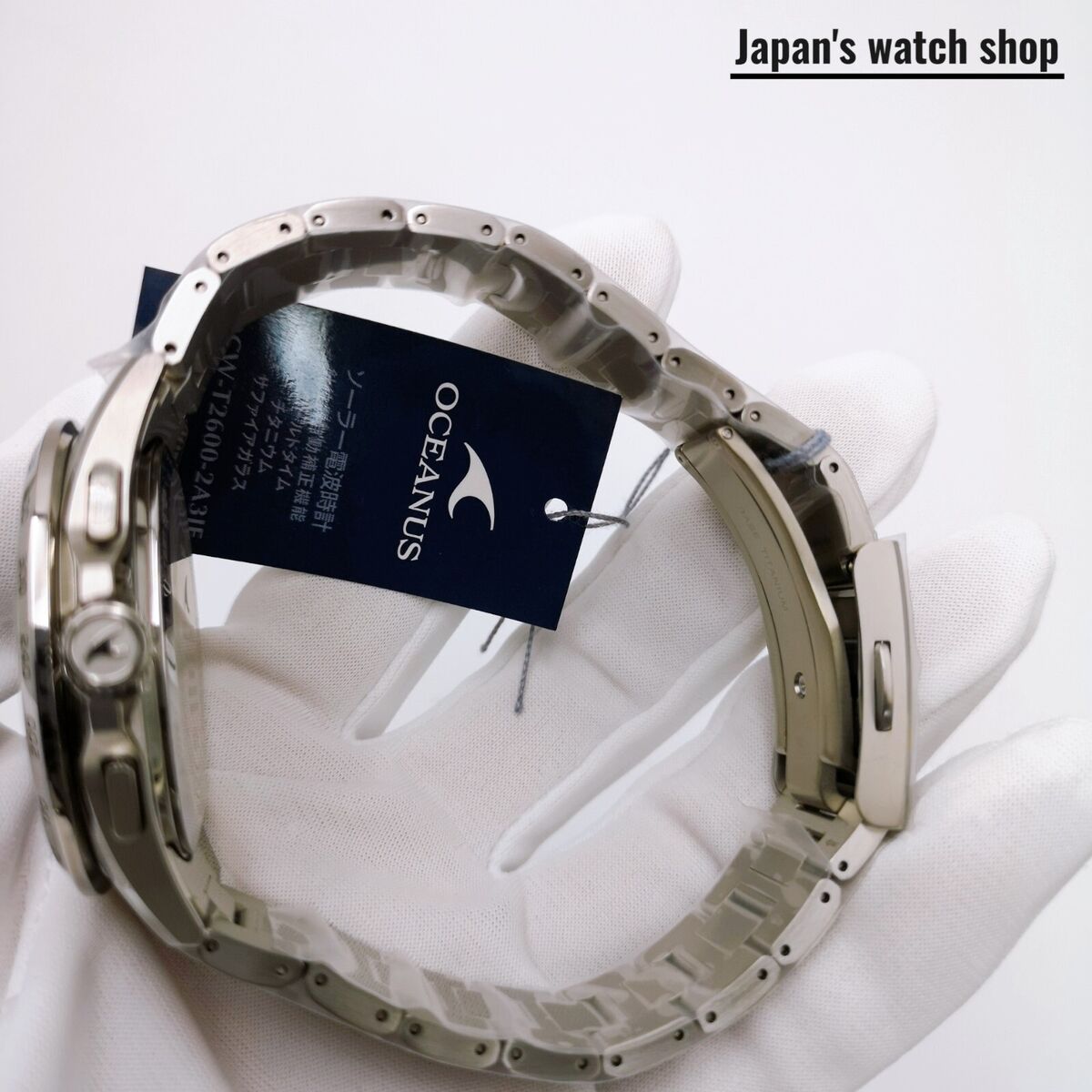 CASIO OCEANUS Classic Line OCW-T2600-2A3JF Blue Men's Watch CASIO OCEANUS Classic Line OCW-T2600-2A3JF Blue Men's Watch