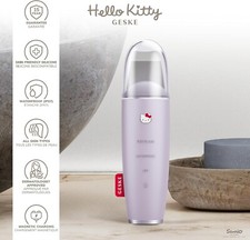 GESKE Hello Kitty MicroCurrent Skin Scrubber & Blackhead Remover | 9 in 1  NEW