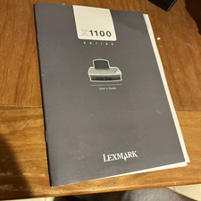 LEXMARK PRINTER USER'S GUIDE X1100 SERIES Paperback OEM