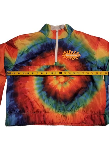 Nickelodeon Rug Rats & The Wild Thornberrys Tie Dye Windbreaker Kids Size Large - Picture 4 of 6