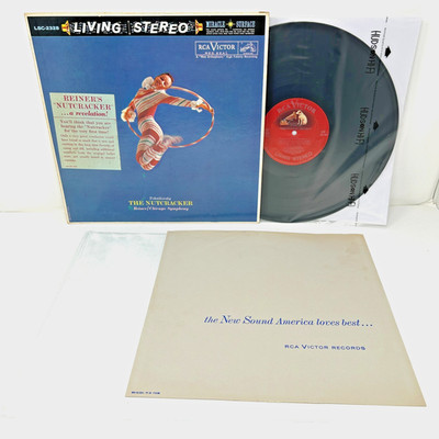 1S Tchaikovsky The Nutcracker Reiner Chicago Symphony RCA Red Seal living stereo