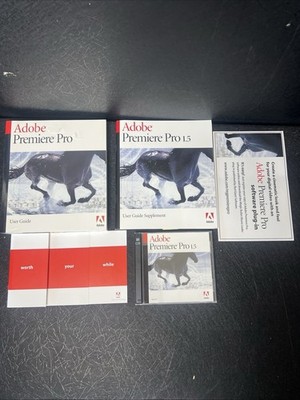 Adobe Premiere Pro 1.5 for Windows with Serial Number - Read