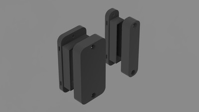 Schwarz - Outdoor Case für Tapo T110 Tür-/Fenstersensor