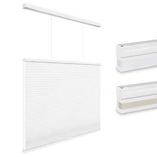 Changshade Light Filtering Cellular Shades Cordless, Top Down Bottom Up Blind...
