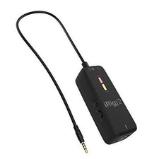 IK Multimedia iRig Pre 2 mic preamp adapter interface on iPhone iPad Android iOS