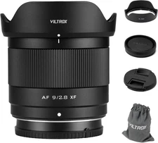 VILTROX 9mm F2.8 Prime Lens Auto Focus APS-C Lens for Fuji X-Mount Cameras