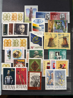 LITHUANIA stamps 1998 1999 Topical / MNH / 1V501