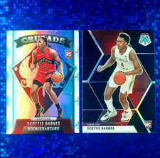 2021 Chronicles Scottie Barnes Crusade Silver Prizm #628 Mosaic Draft Black #257