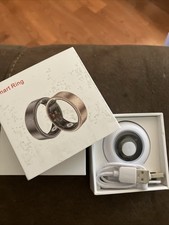 Smart Ring, Wearable Fitness Ring Health Tracker, Sleep , Silver/Gold Size 12