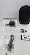 Samsung WB350F 16.3mp Digital Camera 21x Zoom - battery, charger, SD card! Works