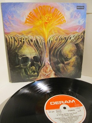 THE MOODY BLUES - IN SEARCH OF THE LOST CHORD - ger DERAM (6.21584) 1968, vg+