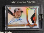 New Listing2024 Topps Dynasty RC Rookie Patch Auto 6/10 Jackson Holliday Data #DAPJH5