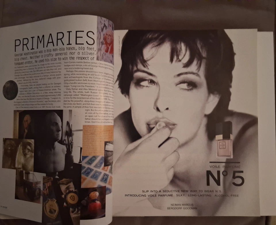 George Magazine / Inaugural Issue / 1st Issue / Oct-Nov 1995 / No Mailing Label - Image 4 of 4