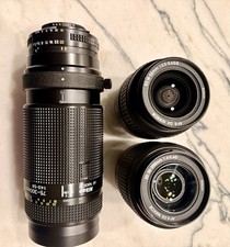Listing Title Nikon AF-S DX NIKKOR 55-200mm f/4-5.6 - Lens Includes all 3 lens