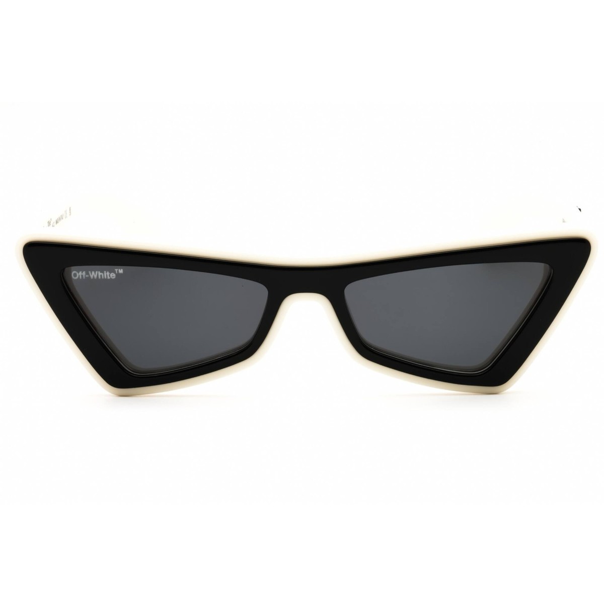 新品未使用 OFF-WHITE CAT EYE SUGLASSES BLACK Off-White Edvard OERI045 Cat Eye Sunglasses | Fashion Eyewear US