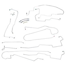Brake Line Kit Complete Lhs And Traction Control 1998-04 Chrysler 300m Oe 18pc