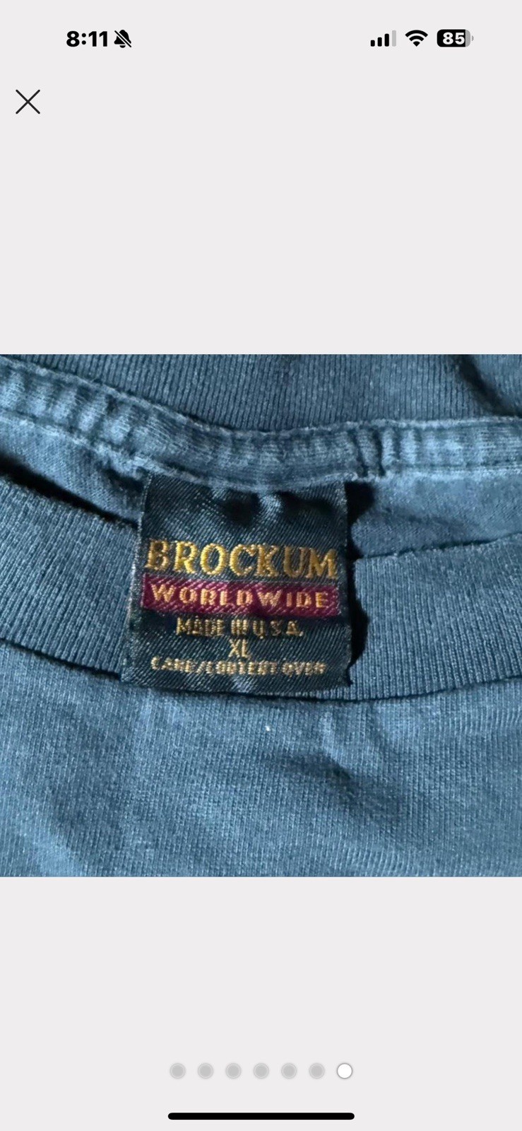 2 VTG Pink Floyd 1994 North American Tour, Division Bell Concert Brockum Tee XL