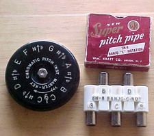Vintage Kratt SN-8 Banjo "C" Pipe Master-Key Chromatic Instrument Pitch Tuners