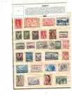 GREECE COLLECTION NEAR 160 STAMPS 5 PAGES cat USED $45.++  LOT 303-94