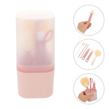 1 Set Baby Bottle Brush - Travel Bottle Cleaner Kit - Silicone  Nylon Brush -