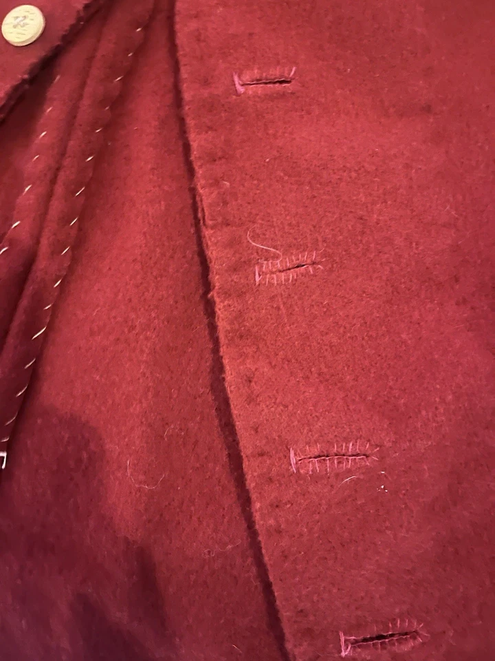 Chaleco cosido a mano siglo XVIII talla 40 sin botones Foto 4 de 4