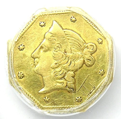 1853 California Liberty Gold Dollar G$1 Coin BG-514 - Certified PCGS XF Details