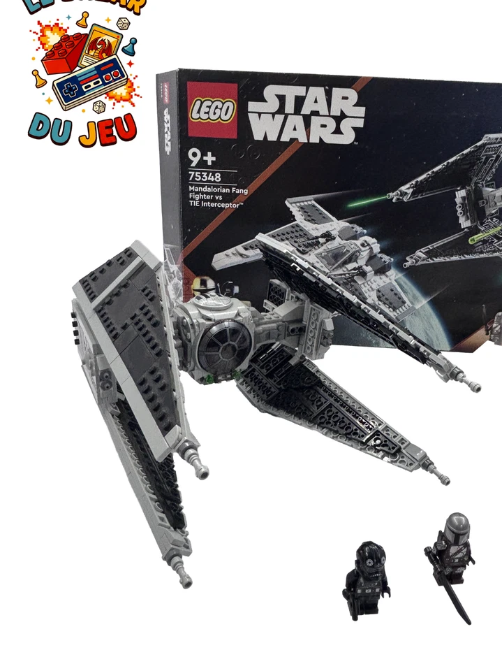 LEGO Star Wars 75348 Mandalorian Fang Fighter vs. TIE Interceptor, photo 2 sur 5