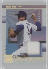2023 Panini Chronicles Status Swatches Holo Gold 2/10 Nolan Ryan #SS-NR HOF e8a