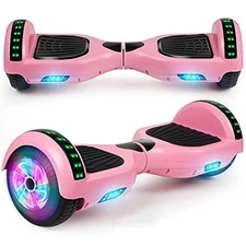 Kids Hoverboard Self-Balancing Electric Bluetooth Music Light-Up Wheels Scooter