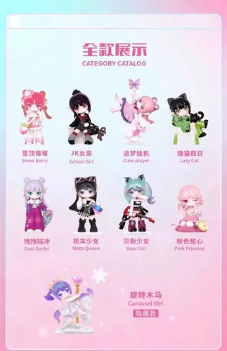 Rolife Suri Colorful A Girls Series Confirmed Blind Box Figure Hot Toys Gift! - Picture 5 of 16