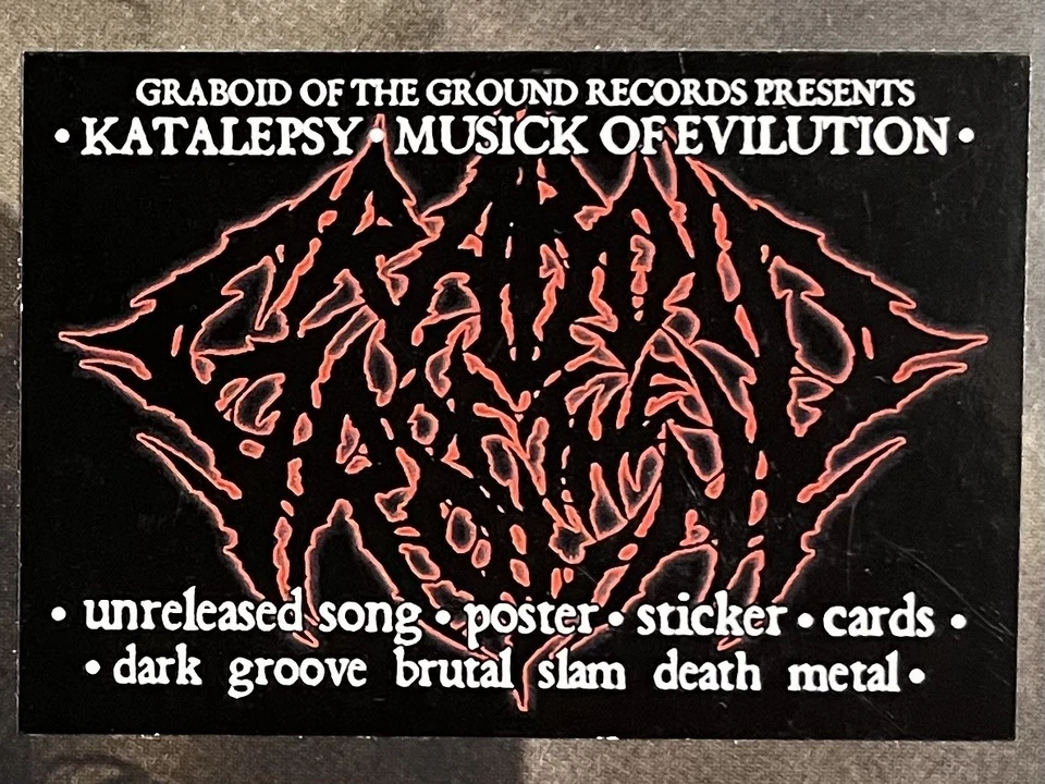 Katalepsy - Musick of Evilution / Vinyl / Brutal Death Slam Metal / Devourment - Bild 2 von 3