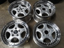 4x New 17 Porsche 964 3-piece Wheels Rh Speedline Cup 17x8 17x9.5