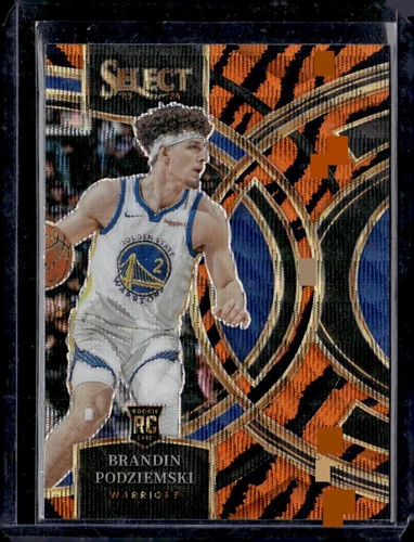 2023-24 Panini Select Premier BRANDIN PODZIEMSKI Tiger Prizm Rookie #104