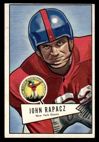 John Rapacz #131 1952 Bowman Large card