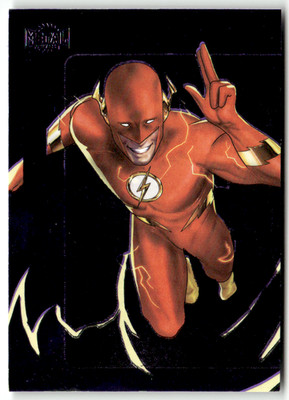 2025 Skybox Metal Universe Batman No. 21 The Flash Purple FX