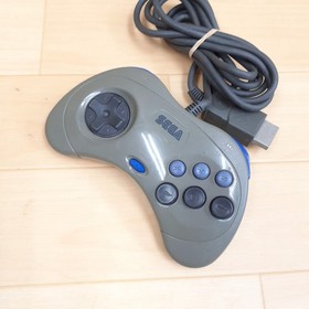 SEGA SATURN Console Japan with 2 controllers, 5 Games & cables tested working