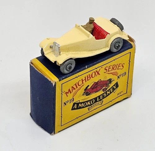 Matchbox Lesney – 19a  MG Sports Car  1956    (ID#792)