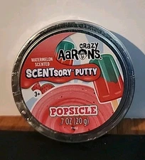 Crazy Aarons Scentsory Putty Popsicle Ages 3+ NEW Sealed Scented .7 Ounce