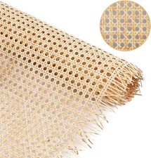 Natural Rattan Cane Webbing 14" Wide for Furniture Caning, 2ft