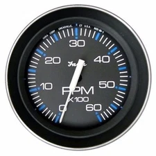 Faria Coral Tachometer Gauge Gas Inboard and I/Ouboard 6,000 RPM 33004 MD